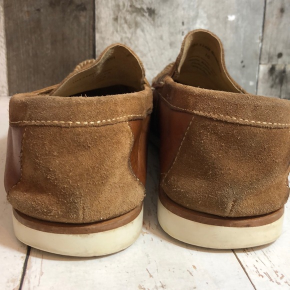 Ashton Grey Scadicci Leather & Suede Penny Loafer - Picture 2 of 7